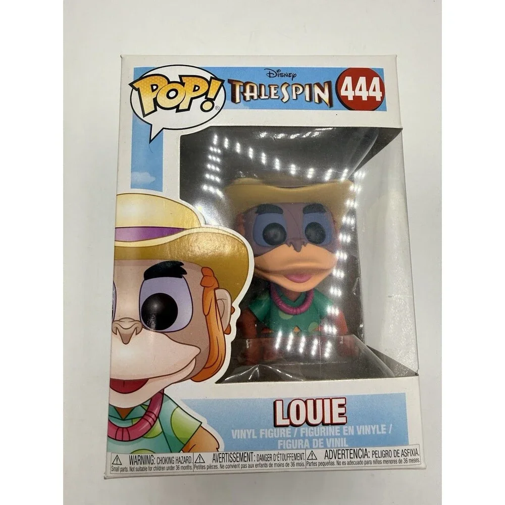 Disney Funko Pop Talespin Louie 444 & Baloo 441 Vinyl Figures